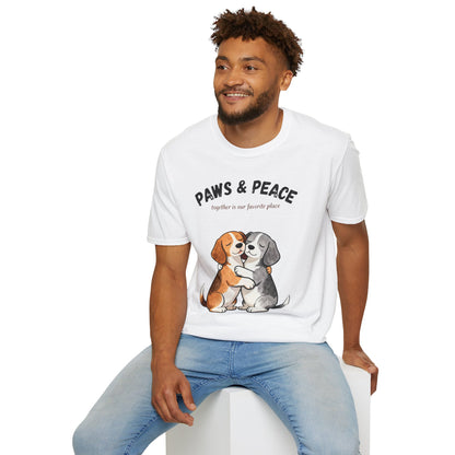 Beagle Hug Shirt – Cute Dog Lover Tee, Cozy Graphic Gift for Pet Moms & Dads