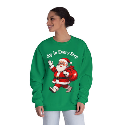 Festive Santa Crewneck: Cozy Christmas Pullover Gift
