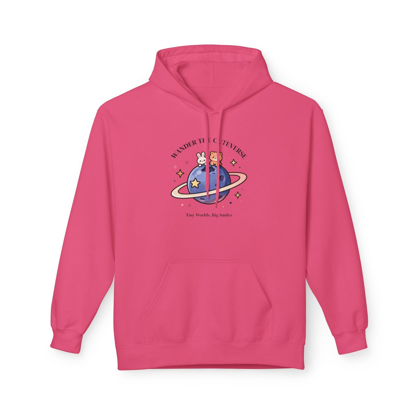 Space Friends Planet Hoodie – Cute Cosmic Adventure Graphic Pullover