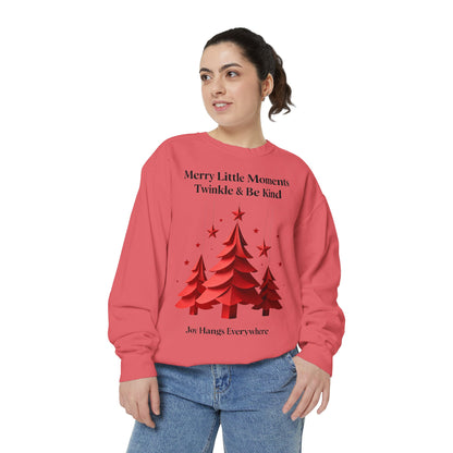 Twinkle & Kindness Christmas Pullover – Cute Holiday Graphic Sweatshirt for Winter Cheer