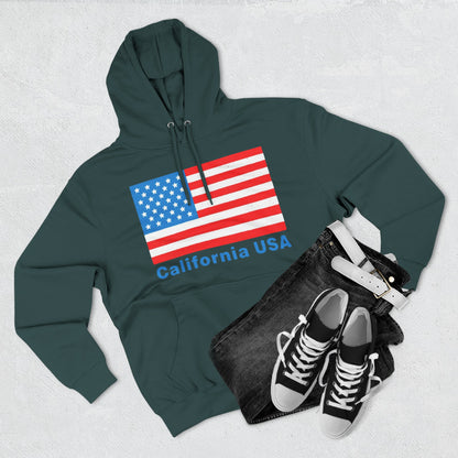 Custom USA Flag Hoodie – Personalized American Pride Sweatshirt