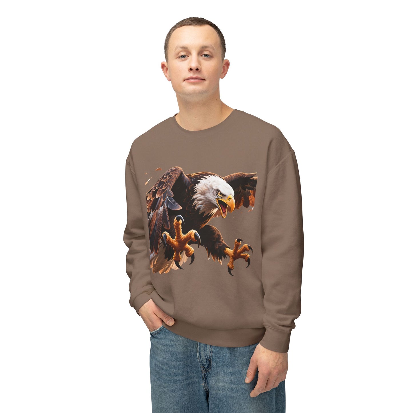 Eagle Emblem Custom Sweatshirt