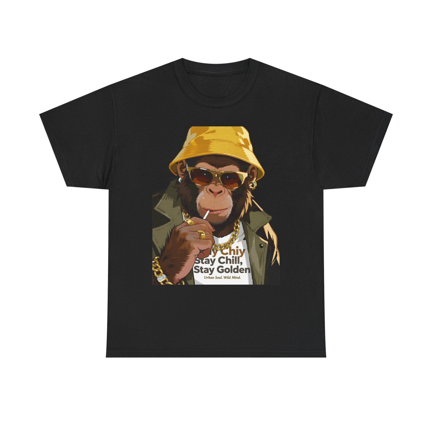 Urban Chimp Graphic T-Shirt – Chill Street Style with Retro Cool Attitude