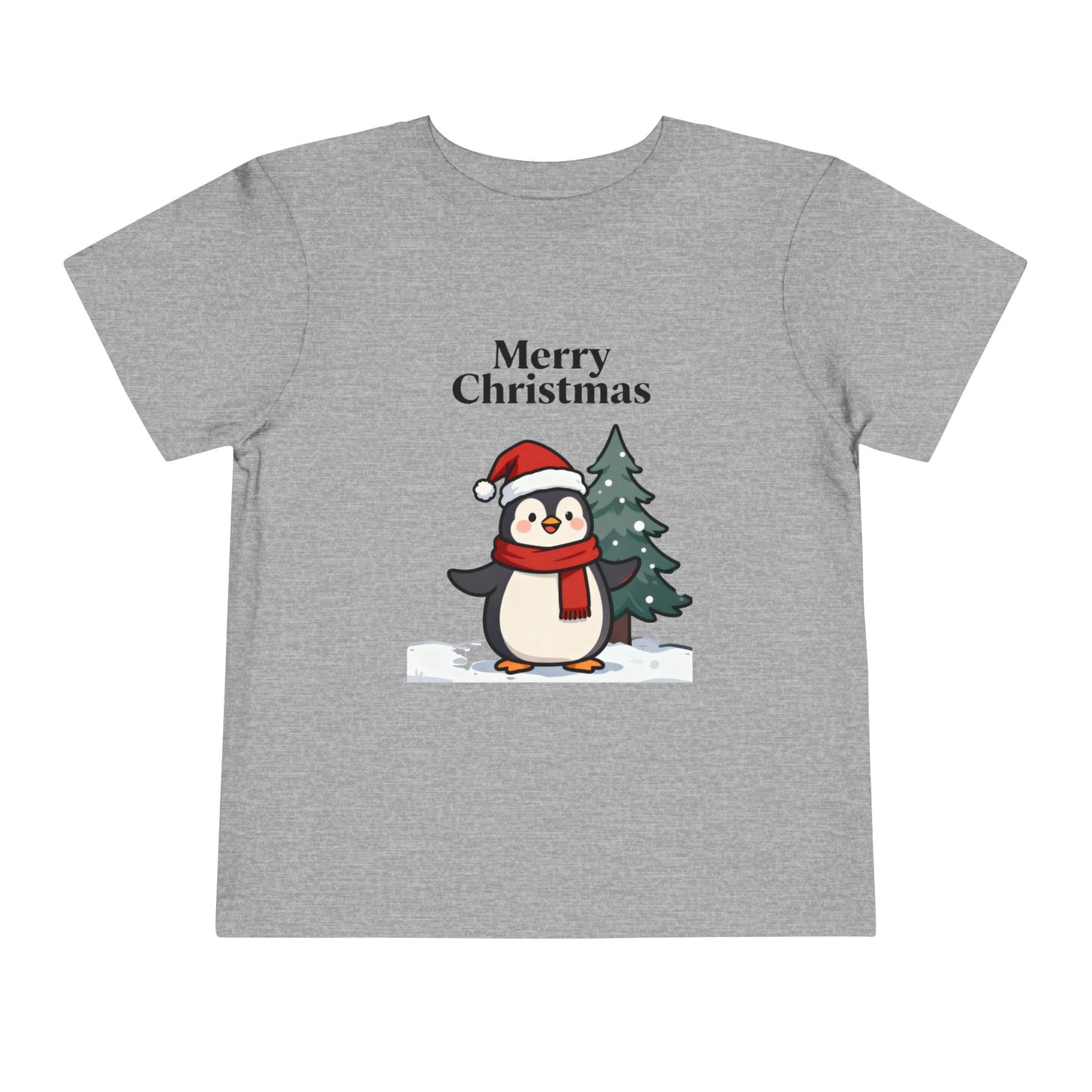 Cute Penguin Christmas Tee for Kids – Festive Holiday Toddler Shirt