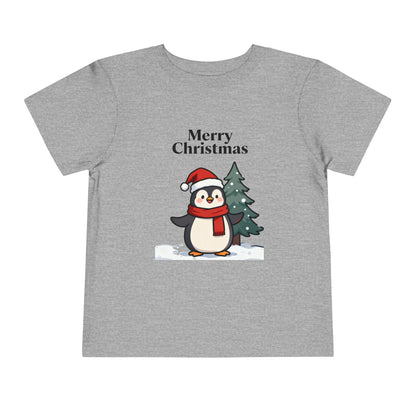 Cute Penguin Christmas Tee for Kids – Festive Holiday Toddler Shirt