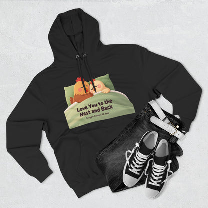 Cluckin’ Cozy Hoodie – Funny Chicken Graphic Sweatshirt That Feels Like a Warm Hug