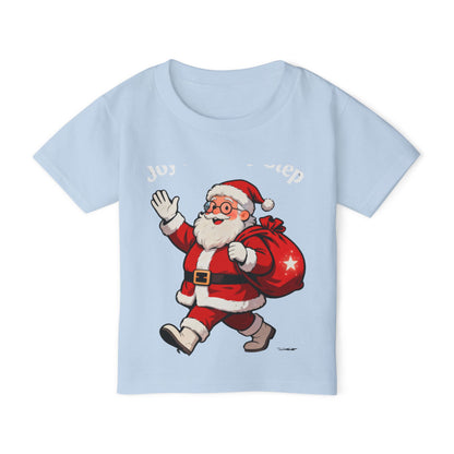 Jolly Santa Gift Bag T-Shirt – Adorable Christmas Top for Toddlers