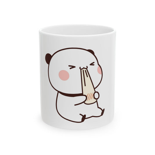 Panda Ramen Mug – Cute Ceramic Cup for Cozy Sips