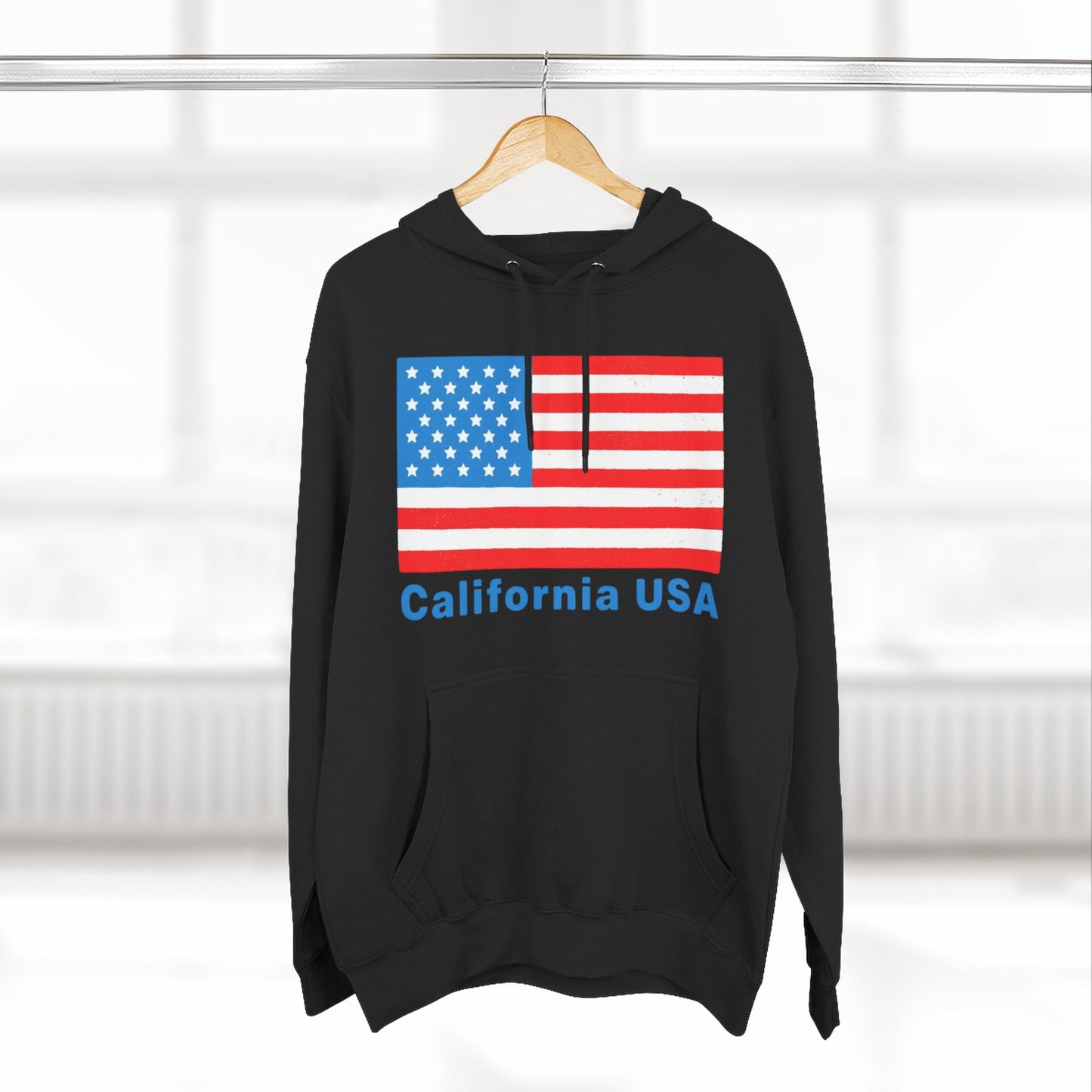 Custom USA Flag Hoodie – Personalized American Pride Sweatshirt