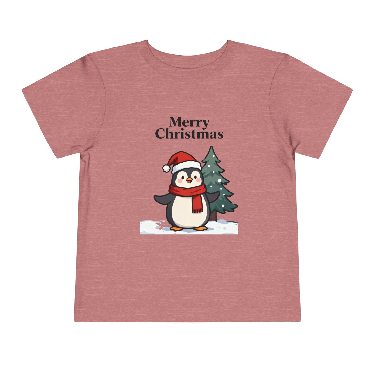 Cute Penguin Christmas Tee for Kids – Festive Holiday Toddler Shirt