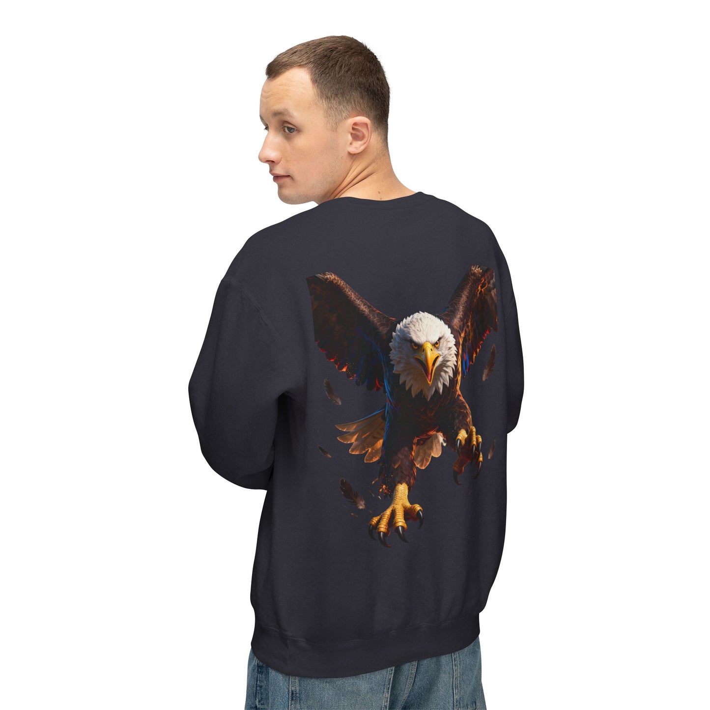 Eagle Emblem Custom Sweatshirt