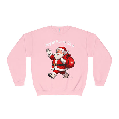 Festive Santa Crewneck: Cozy Christmas Pullover Gift