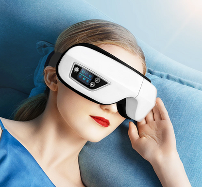 6D Smart Vibration Eye Massager Airbag Compress Eye Care Instrument Bluetooth Music Eye Massage Sleep Mask Eye Relax Fatigue