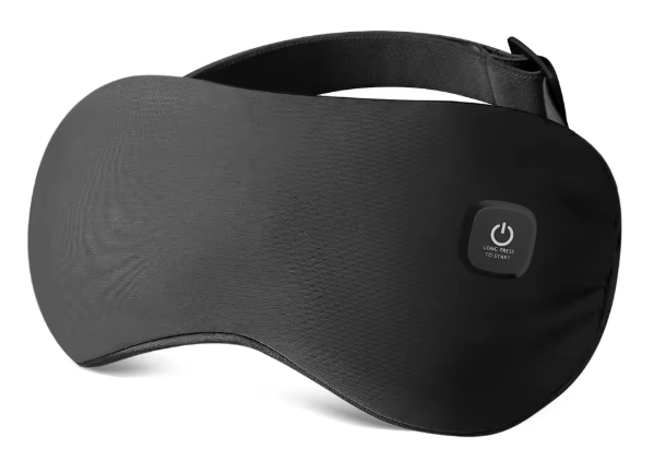 Cordless Hot Compress Massage Eye Mask Electric Vibration Heated Eye Massager Relieve Eye Strain Dark Circles Sleeping Eyeshades