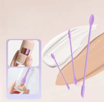 3 Mini Beauty Scrapers for Makeup, Cosmetic Spatula Tool to Extract Last Drop of Lotion & Cream