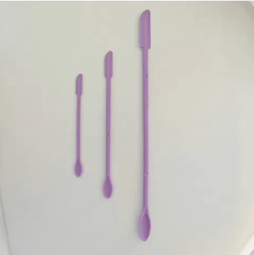 3 Mini Beauty Scrapers for Makeup, Cosmetic Spatula Tool to Extract Last Drop of Lotion & Cream
